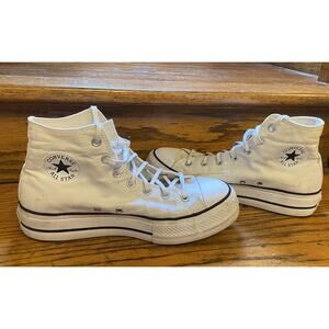 Converse Chuck Taylor All Star Platform High White Women’s 10.5